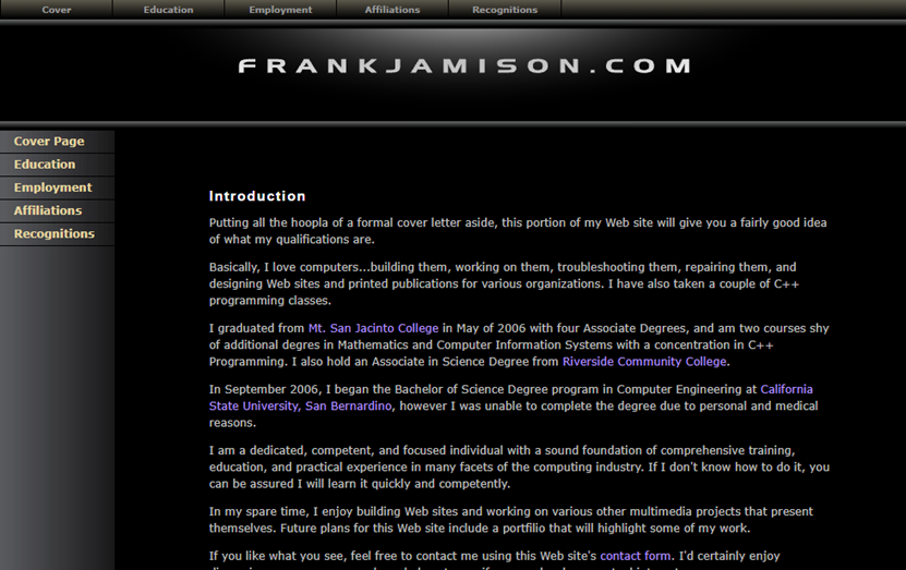 FrankJamison.com