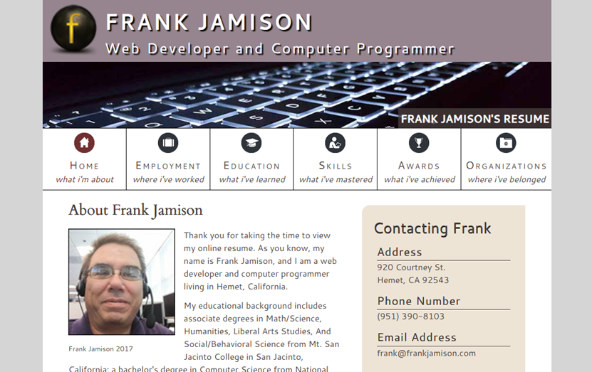FrankJamison.com